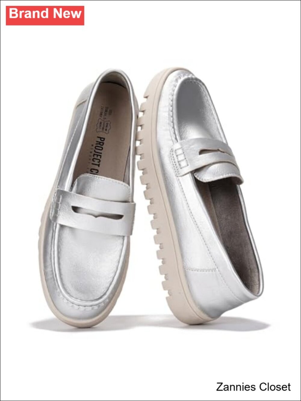 ✨ 100% Genuine Leather Slip-on Loafers Mocc Women Casual Shoes
